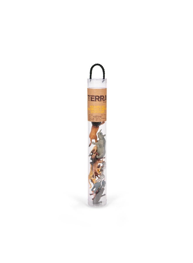 Terra 12 قطعة من الحيوانات البرية 4-8 سم - Image 4